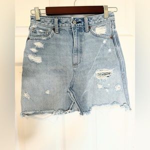 Abercrombie Jean Skirt